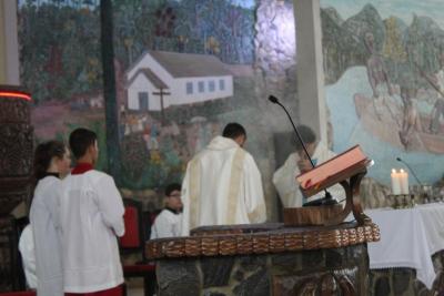 Missa de ação de graças encerrou as celebrações da 37ª edição da Festa em louvor a N. Sra. Aparecida de Laranjeiras do Sul